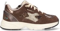 BunniesJR leren sneakers - donkerbruin
