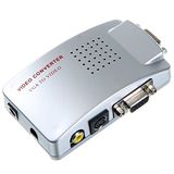 Saldi Video Tijdconverter VGA naar AV RCA S-Video Adapter voor PC Monitor Projector