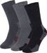 Apollo (Sports) - Wandelsokken heren - Maat 43/46 - Multi Blauw - Thermo wandelsokken - Naadloos