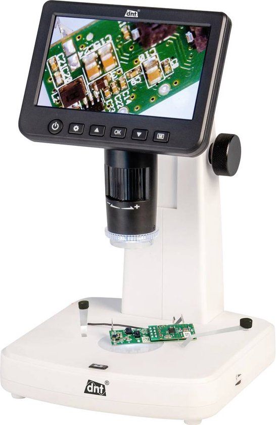 DNT UltraZoom Pro Digitale microscoop - 300 x - Opvallend licht, Doorvallend licht - Wit/Zwart