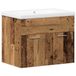 vidaXL Armoire de salle de bain chêne vieilli 60 x 38,5 x 46 cm Bois traité