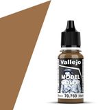 Vallejo Hobbyverf Acrylverf - Mustard Brown - 18 ml