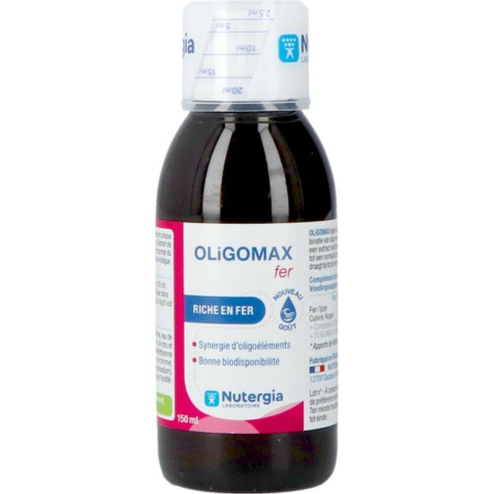 Nutergia Oligomax IJzer 150 ml siroop