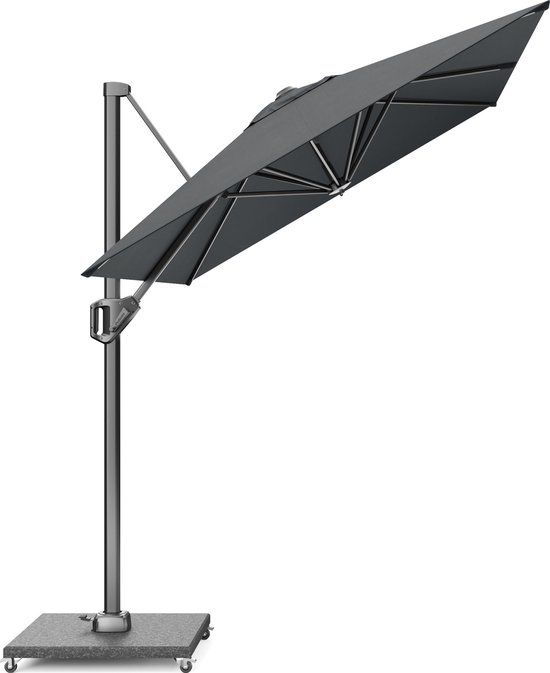 Platinum Sun & Shade – Zweefparasol – Voyager T¹ - 300x200cm – Antraciet