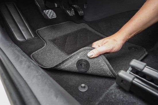 Automatten Ford Ka (2013-2017) - Zwart Naaldvilt - 4-delig