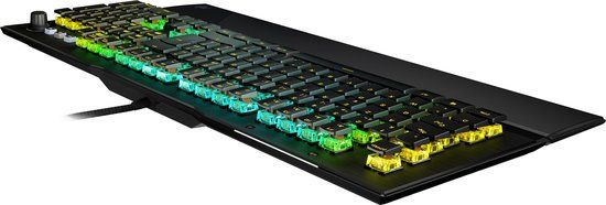 Roccat Vulcan Pro Mechanisch Optisch Gaming Toetsenbord met RGB Lightning - AZERTY franse Toetsenbordindeling - Zwart