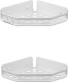 Tatay Hoekmand 2-pack Serenity, aluminium, wit, 20 x 20 x 5,5 cm