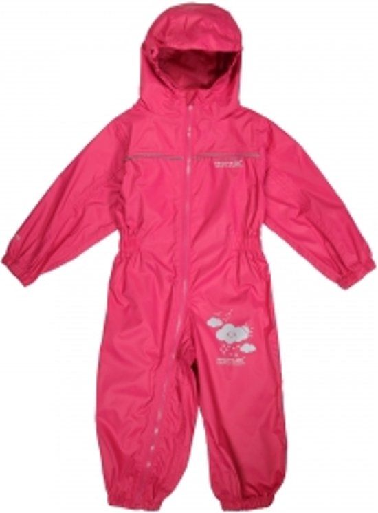 Regatta Puddle IV - Regenpak - Meisjes - 116 - roze