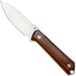 Böker Manufaktur Solingen Kiboku 120574 Satin RWL-34, Desert Iron Wood, vaststaand mes, Lucas Burnley design
