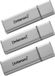 Intenso Alu Line USB-stick - 16GB - USB 2.0 - zilver - 3-PACK