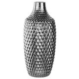 LEONARDO Palazzo vaas Bolvormige vaas Glas Chroom, Zilver