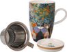 Goebel - Rosina Wachtmeister Thé Tasse avec passoire Tempi felici Tasse - porcelaine - 450ml