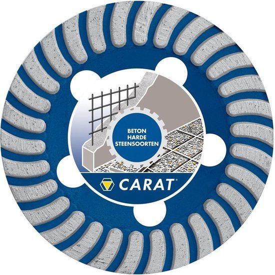 Carat Slijpkop Beton Ø100X22,23 Mm Dustec®, Cum Master