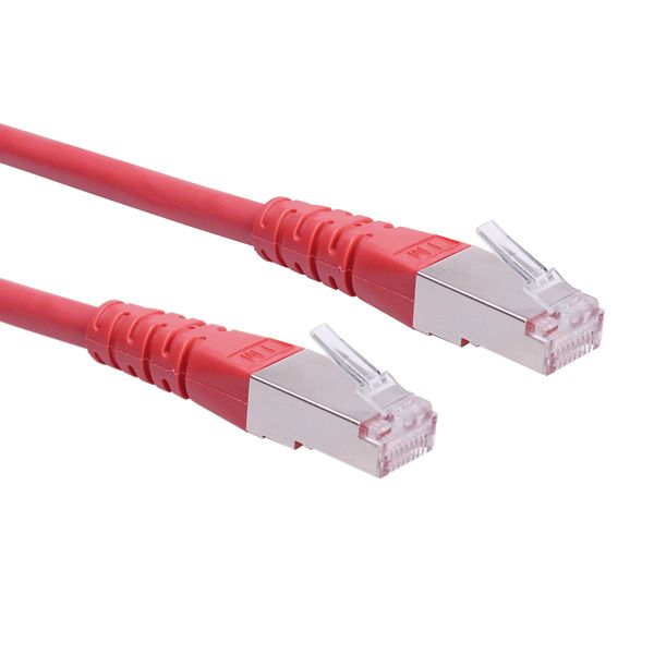 ROLINE S/FTP Patchkabel Cat.6, 15m, rood
