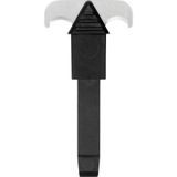 KLEVER Lame de rechange pour cutter 55 mm Plastique, Acier au carbone Noir 1 pièce(s)