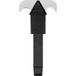 KLEVER Lame de rechange pour cutter 55 mm Plastique, Acier au carbone Noir 1 pièce(s)