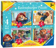 Ravensburger kinderpuzzel 3063 - Dear Aunt Lucy - 4 Paddington kinderpuzzels in een doos met 12, 16, 20 en 24 stukjes, voor kinderen vanaf 3 jaar