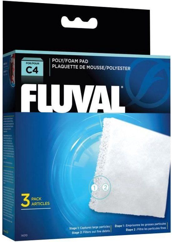 Fluval C4 Foam Filter Pad