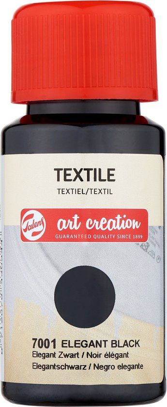 Talens Art Creation Textiel color 50 ml Elegant Zwart