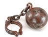Jumbo Bristol Novelty Jumbo Ball And Chain Accessory (Brown)
