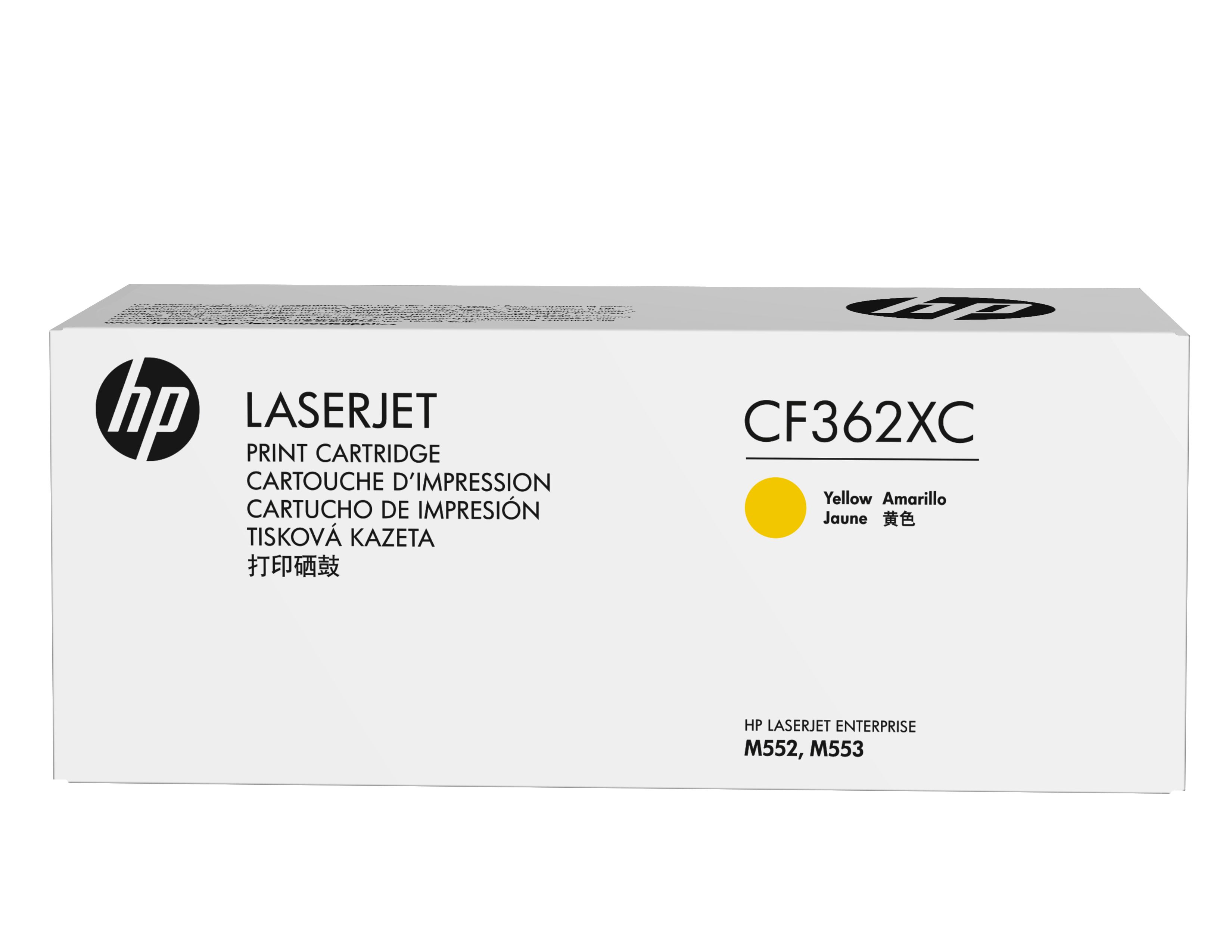 HP CF362XC Yellow Toner Cartridge - High Yield - 9500 Pages