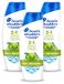 Head & Shoulders 3 x Shampoo 2-en-1 Apple Fresh - 300 ml - Lot