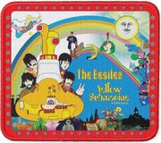 Rock Off The Beatles - Yellow Submarine Stars Border Patch - Multicolours