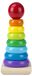 Melissa & Doug Regenboogstapelaar - Houten speelgoed - Educatief spel - 3+