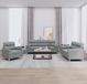 Maison Exclusive - Ensemble de canapés 3 pièces avec coussins, tissu gris clair