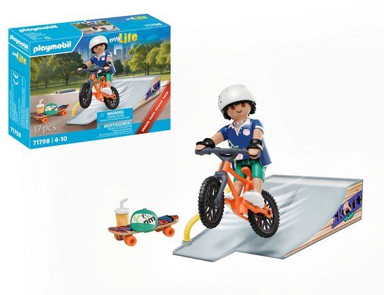 PLAYMOBIL Skateboard met helling