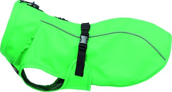 Trixie Regenjas Hond - Vimy - Groen - Ruglengte 25 cm - XXS