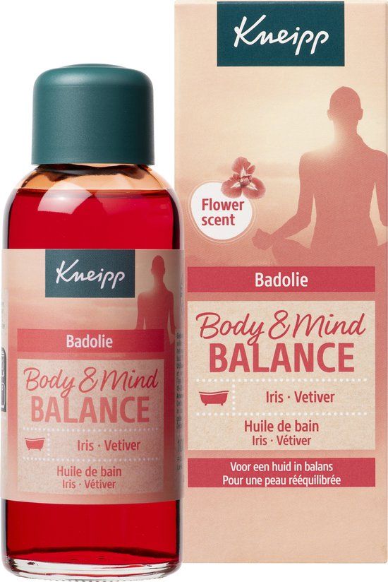Kneipp Body & Mind Balance Badolie - Iris en vetiver - 100 ml