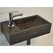 Wiesbaden Raw - Lavabo gauche - 40x22x10cm - Pierre naturelle adoucie