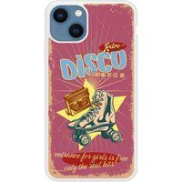 Apple iPhone 13 Versterkt hard hoesje - ontwerp retro disco
