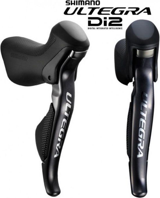 Shimano Ultegra Di2 ST-6870 Versnellings-/Remhendel Set 11-speed Zwart