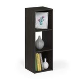 Furinno Pelli Storage Shelves 3x1 bruin (espresso)