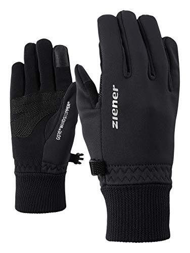 Ziener Kids LIDEALIST GWS TOUCH JUNIOR handschoen multisport functionele / outdoor handschoenen | winddicht, ademend, zwart (zwart), 6