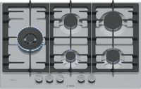 Bosch Serie 6 PCS7A5I90 Inox Encastré 75 cm Plaque de cuisson au gaz 5 foyer(s)
