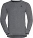 ODLO Longsleeve met ronde hals en logo - grijs