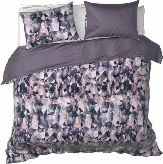 De Witte Lietaer Orion Dekbedovertrek - 200x200/220 cm - Dark Sapphire - Tweepersoons
