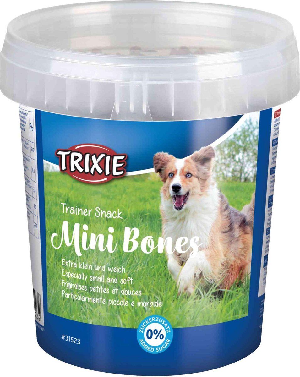 TRIXIE trainer snack mini botjes 500 gr