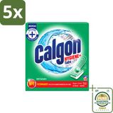 Calgon 5 x Nettoyant machine à laver Tablettes - Contre le tartre - 48 Tablettes