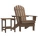 VidaXL Chaise de jardin Bois Marron