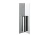 Ferm Living Eddy murale vase acier inoxydable poli miroir