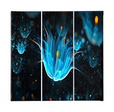 Homemania Wandfoto, 3-delig, natuur, voor woonkamer, slaapkamer, meerkleurig, 69 x 3 x 50 cm, HM203PKNV-233, polyester, hout