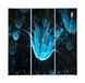Homemania Wandfoto, 3-delig, natuur, voor woonkamer, slaapkamer, meerkleurig, 69 x 3 x 50 cm, HM203PKNV-233, polyester, hout