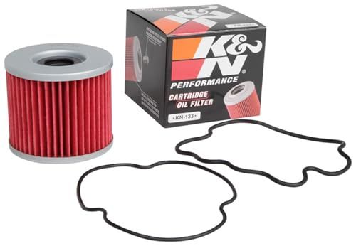 K&N Powersports Oliefilter - Filterpatroon 72x63mm compatibel met Suzuki (KN-133)