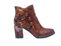 Laura Vita Dames Enkellaars Maevao 21 Camel Cognac
