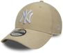 New Era Mlb Entry Cord 9forty New York Yankees Mütze Beige