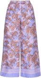 Joop! Strandhose Pastell Vrouwen Gebloemd Katoen/Modal Lang Palm AOP Maat 44